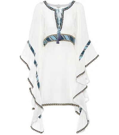 Talitha Embroidered Dress In White