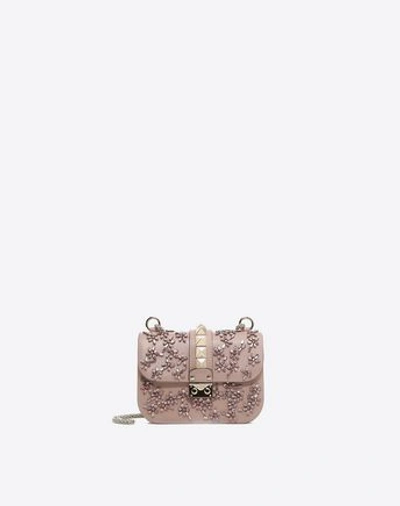 Valentino Garavani Small Chain Cross Body Bag In Poudre