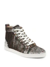 CHRISTIAN LOUBOUTIN Classique Bip Bip Sequined Sneakers