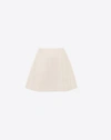 VALENTINO CREPE COUTURE PLEATED SKIRT