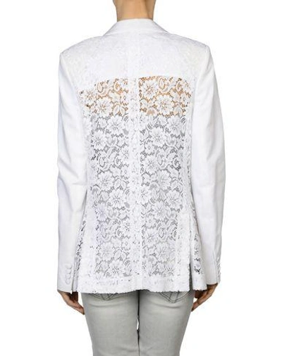 Shop Givenchy Blazer In White