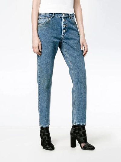 Shop Balenciaga Tube Jeans