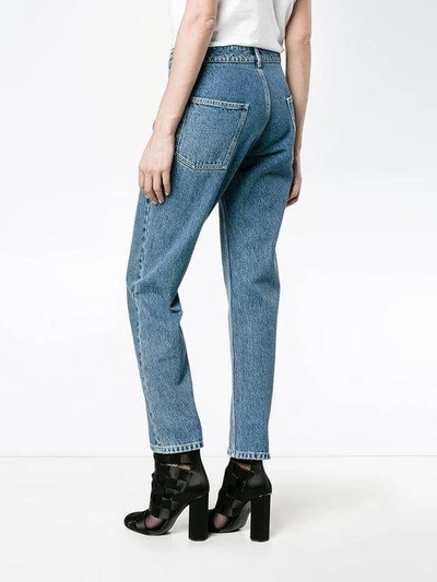 Shop Balenciaga Tube Jeans