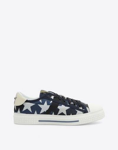 Shop Valentino Camustars Sneaker In Dark Blue