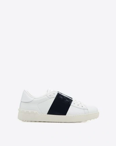 Shop Valentino Open Low-top Sneaker In White