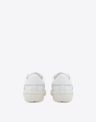 Shop Valentino Open Low-top Sneaker In White