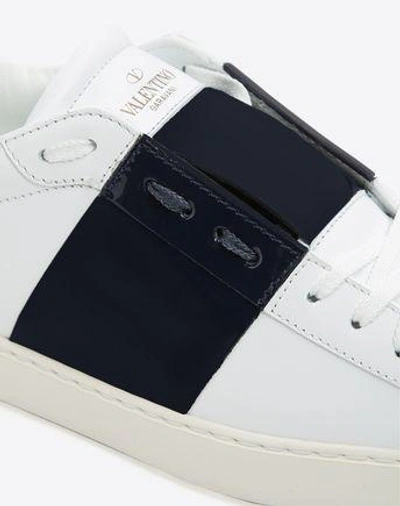 Shop Valentino Open Low-top Sneaker In White