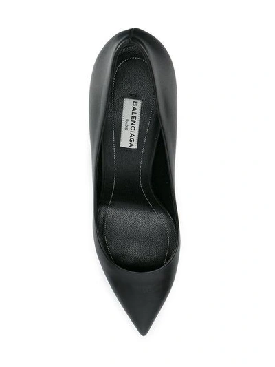 Shop Balenciaga Black Bistrot Heels