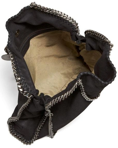 Shop Stella Mccartney Falabella Small Tote Bag In Black