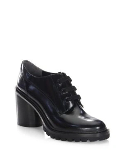 Marc Jacobs Gwen Lace-up Leather Oxfords In Black