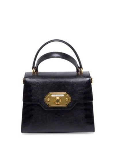 Dolce & Gabbana Elegant Top Handle Bag In Black