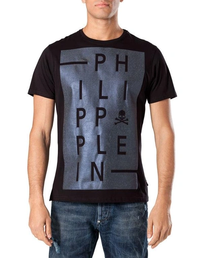 Shop Philipp Plein T-shirt Round Neck Ss "ume"