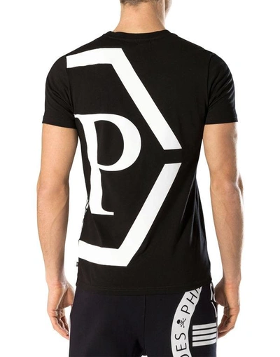 Shop Philipp Plein T-shirt Round Neck Ss "dallas"