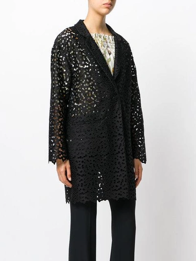 Shop Boutique Moschino Broderie Anglaise Jacket