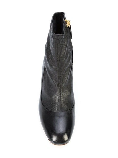 BOTTES RUPERT SANDERSON Pointure 39 - Cuir Velours - Comme Neuves, Occasion Très Soignée