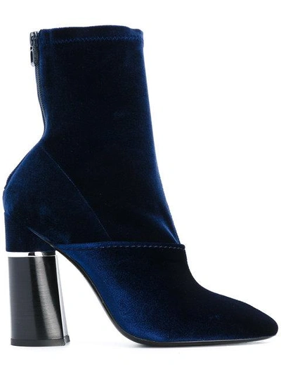 Shop 3.1 Phillip Lim / フィリップ リム Two Tone Ankle Boots In Blue