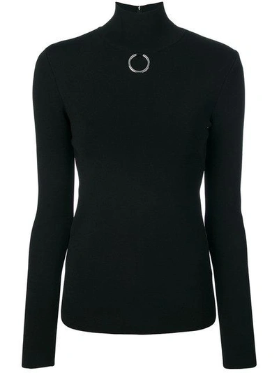 Shop Stella Mccartney Pullover Mit Ring - Schwarz In Black