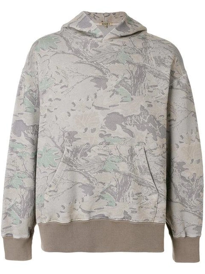 Shop Yeezy - Printed Hooded Sweatshirt