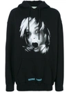 OFF-WHITE SCREAMING GIRL OVER HOODIE,OMBB009F17192048108812187322