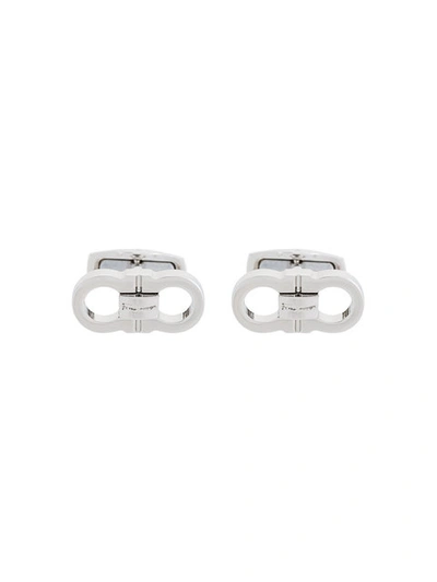 Ferragamo Salvatore  Gancini Cufflinks - Metallic