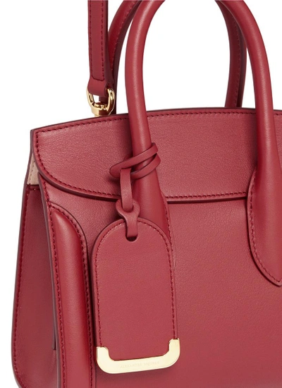 Shop Alexander Mcqueen 'heroine 21' Mini Leather Bag