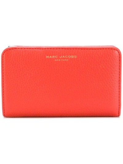 Shop Marc Jacobs Small Logo Wallet - Yellow
