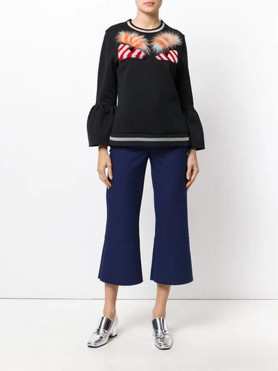 Shop Fendi Eyes Sweater