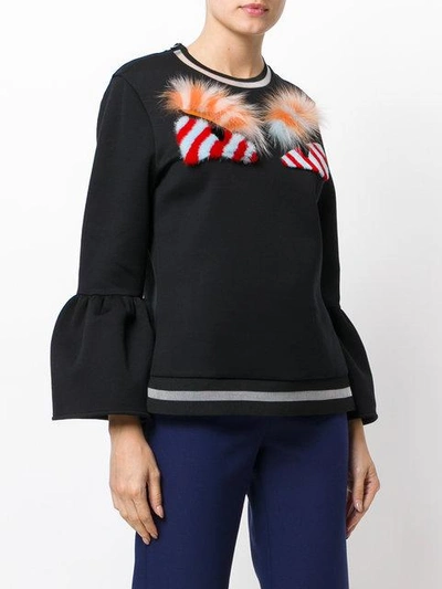 Shop Fendi Eyes Sweater