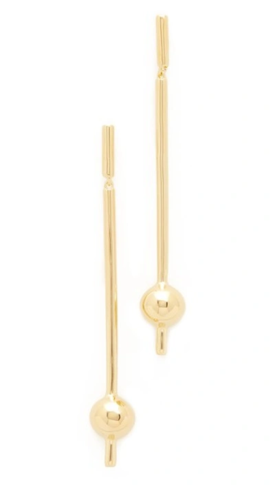 Elizabeth And James Esser Earrings In Yellow Gold