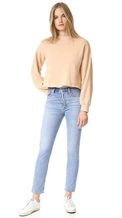 Shop Clayton Kora Sweatshirt In Nude