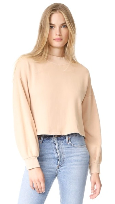 Shop Clayton Kora Sweatshirt In Nude