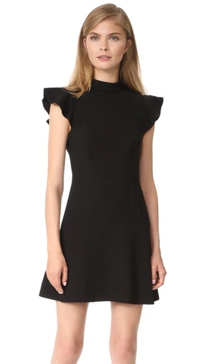 Rachel Zoe Parma A-line Dress In Black