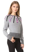 OLYMPIA LE-TAN MARGOT CASHMERE SWEATER