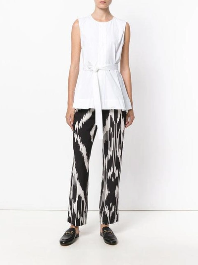 Shop Theory Sleeveless Belted Top