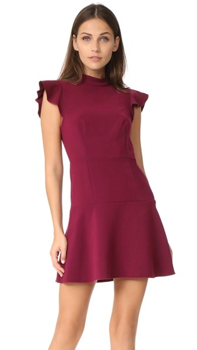 Shop Rachel Zoe Parma Dress In Boysenberry