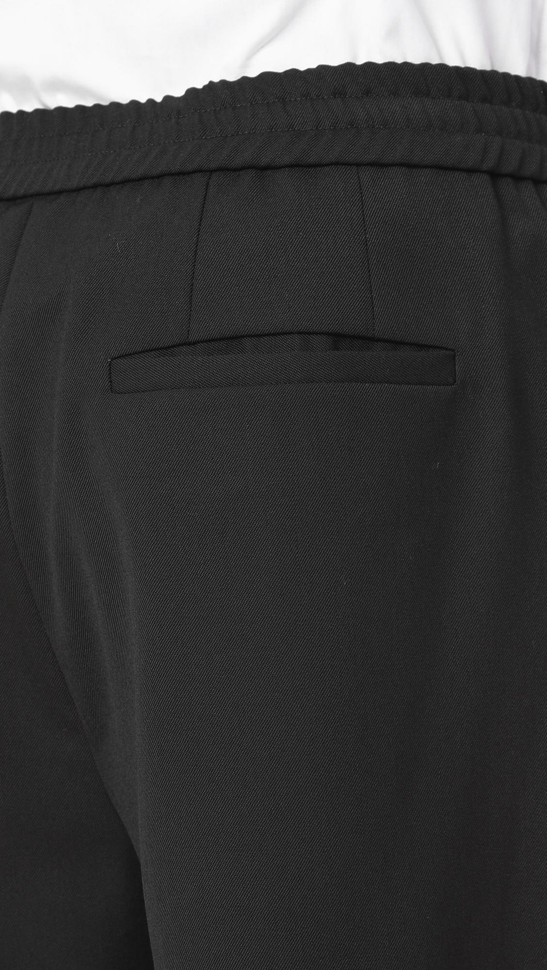 Public School Black Wide-leg Hanzo Trousers | ModeSens