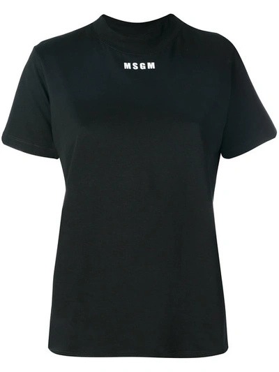 Shop Msgm Logo T-shirt