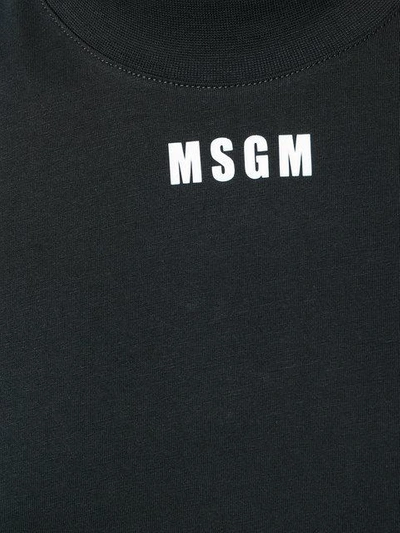 Shop Msgm Logo T-shirt