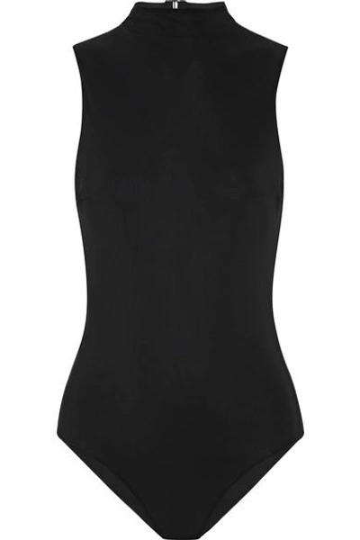 Shop Ward Whillas Harrison Reversible Cutout Swimsuit In Black
