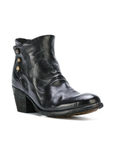 Shop Officine Creative Giselle Ankle Boots In Black
