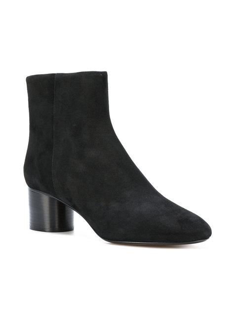 Isabel Marant Danay Suede Ankle Boots In Black | ModeSens