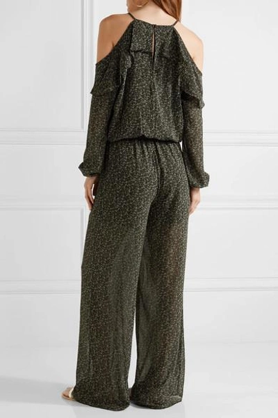 Michael kors cold shoulder jumpsuit online