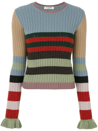 Shop Valentino Striped Sweater