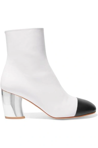 Shop Proenza Schouler Two-tone Leather Boots