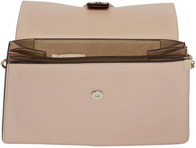 Shop Chloé Chloe Pink Medium Faye Bag In B59 Cement Pink