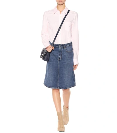 Shop Acne Studios Buse Cotton Shirt In Pink