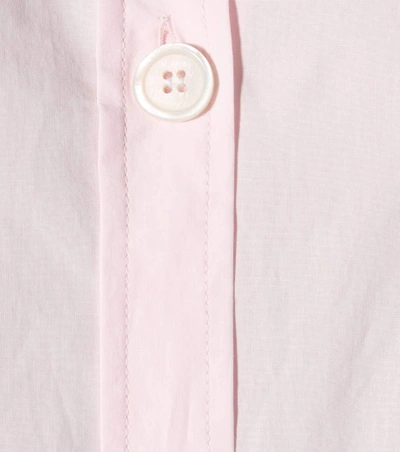 Shop Acne Studios Buse Cotton Shirt In Pink