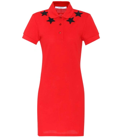 Shop Givenchy Cotton Dress In Red