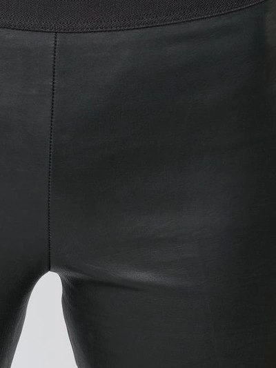 Shop Rick Owens Skinny Leggings - Black