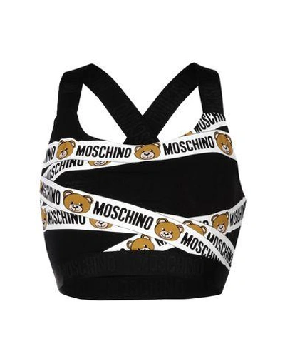 Moschino Underwear Bra In Black